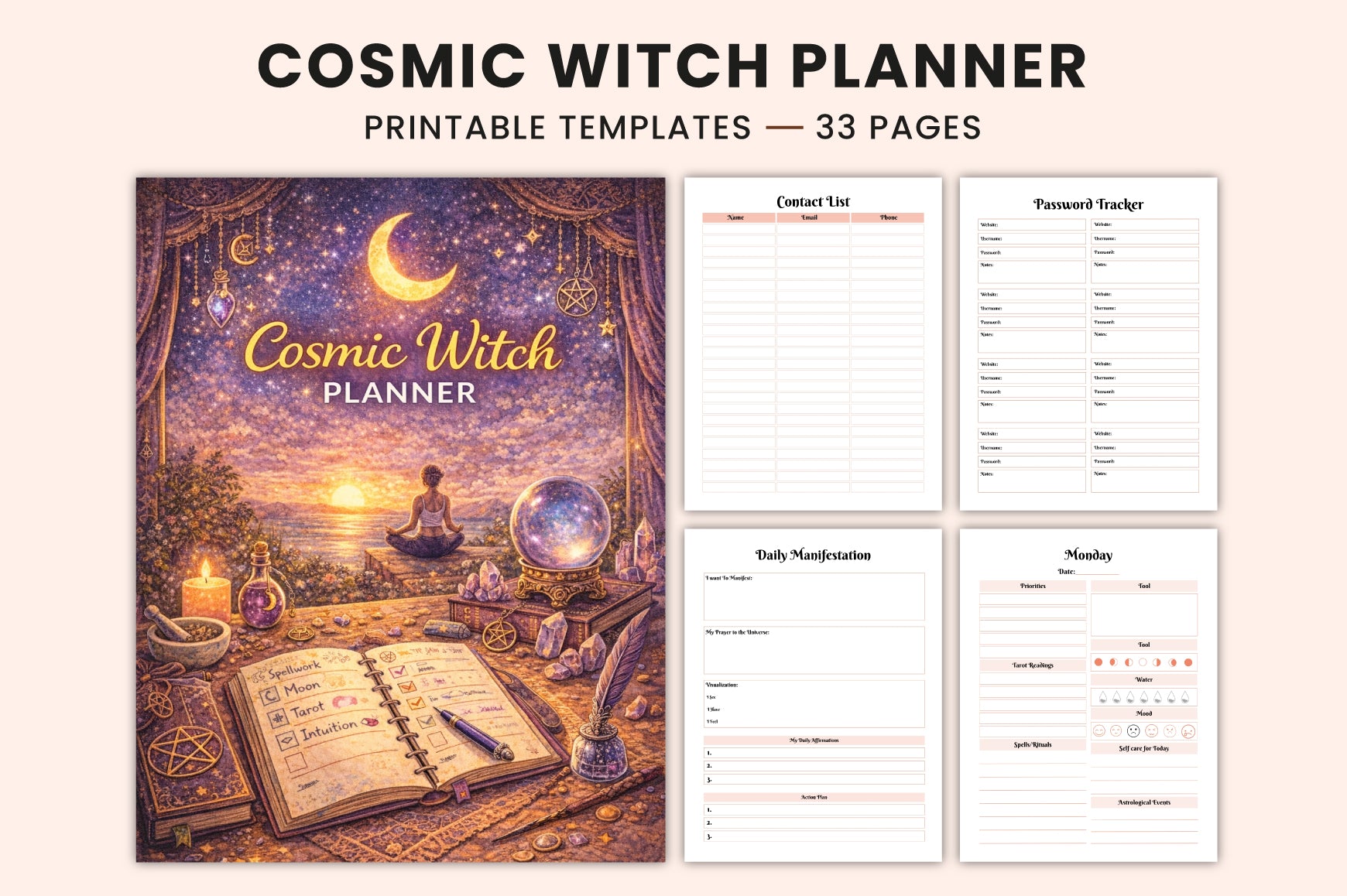 Cosmic Witch Planner