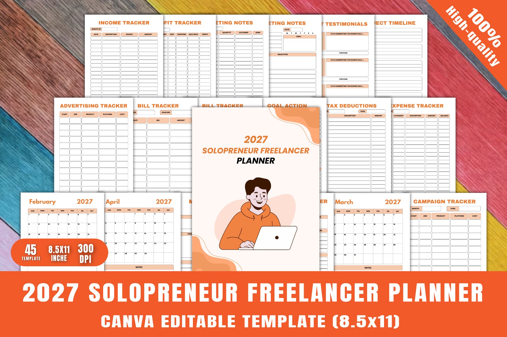 Solopreneur Freelancer Planner