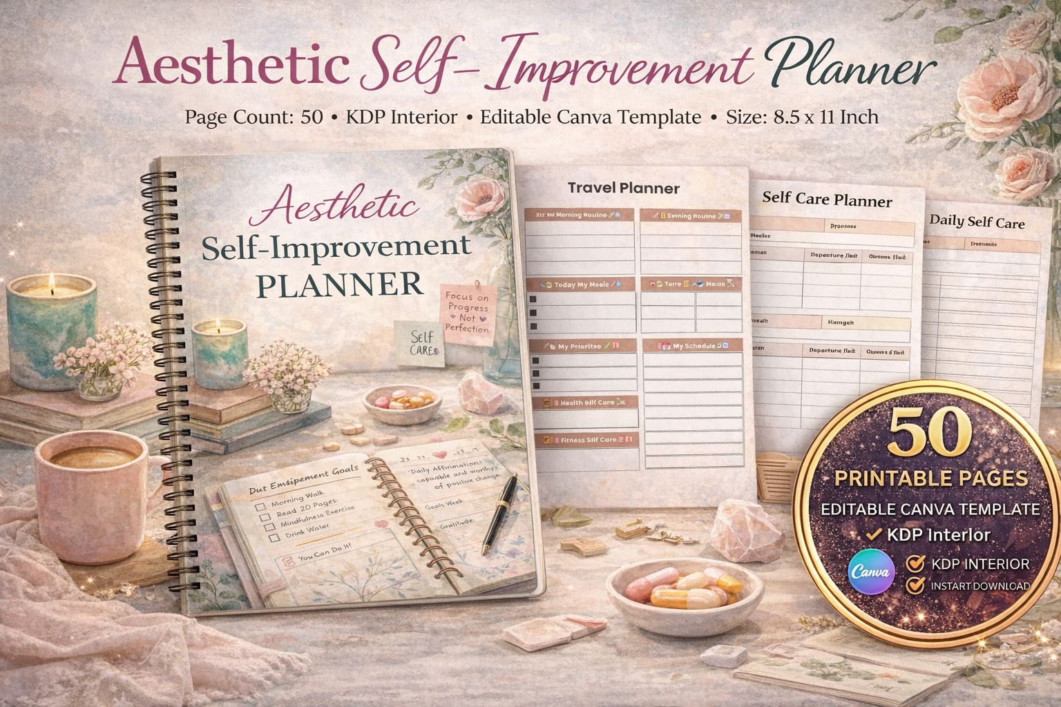 Aesthetic Self-Improvement Planner
