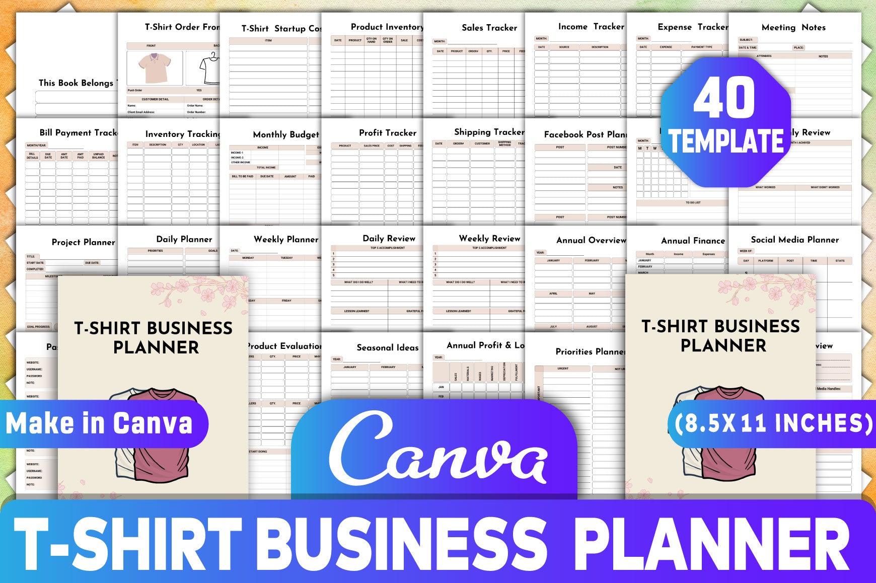 Shirt Business Planner Guide
