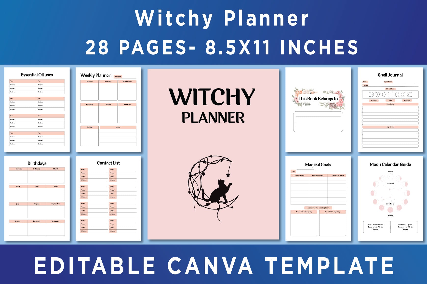 Witchy Planner: Mystical Organization Tool