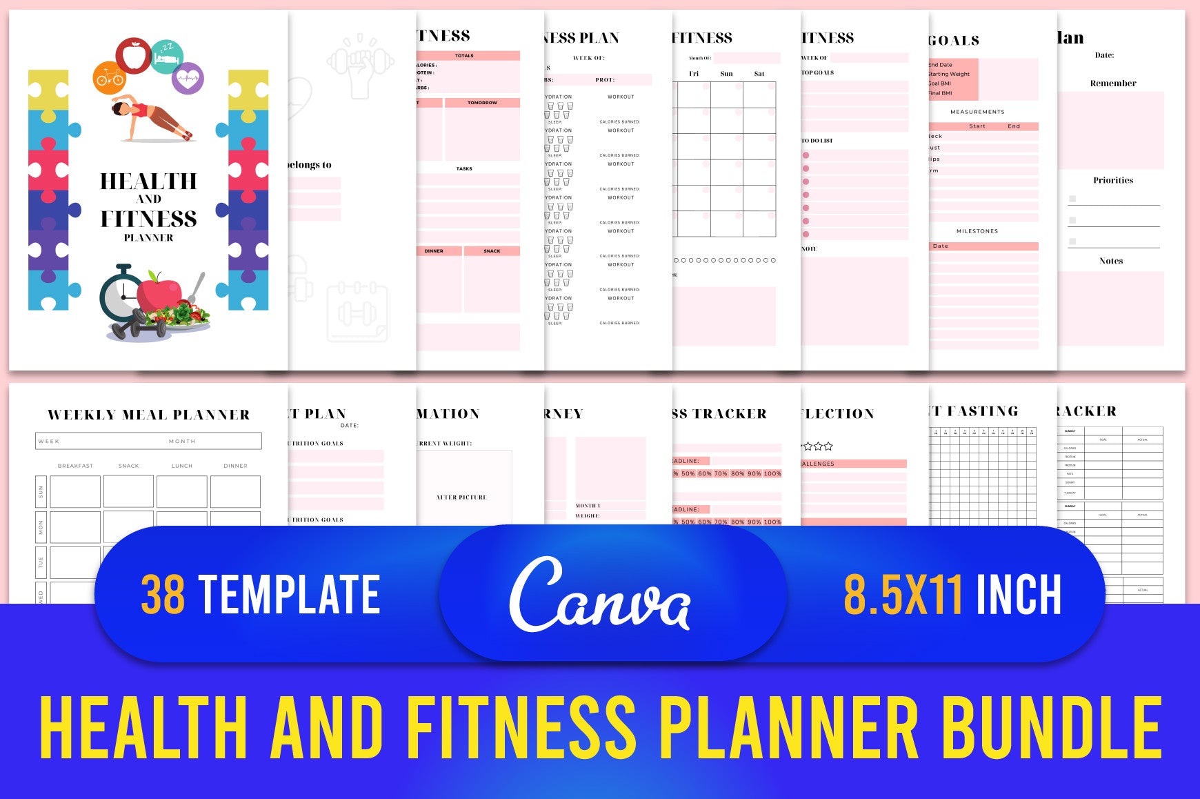 Health and Fitness Planner