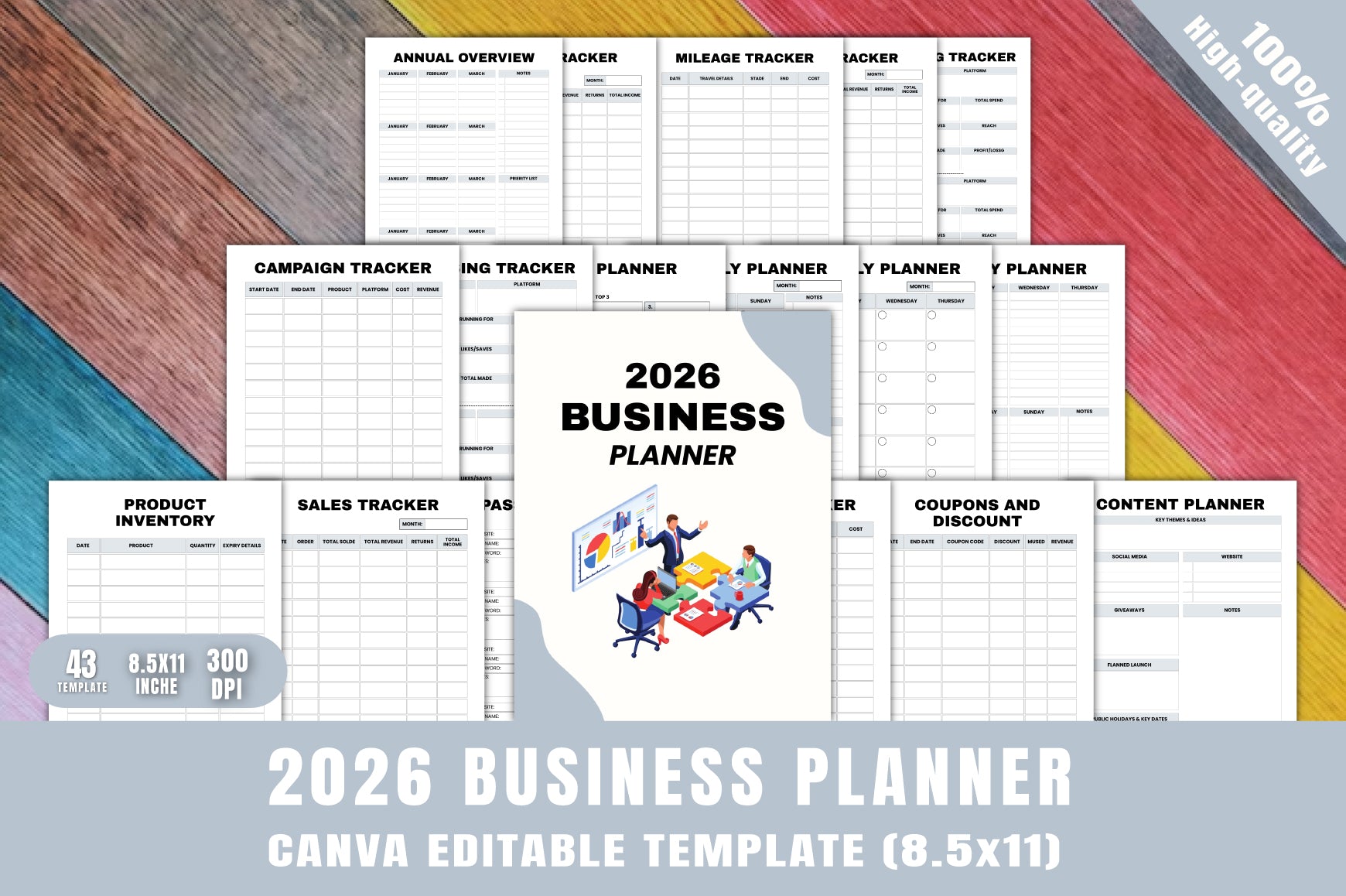 Business Planner Template