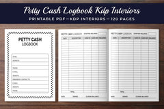 Petty Cash Logbook Planner - CraftNest - Digital Crafting and Art
