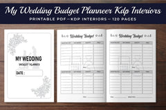 Wedding Budget Planner - CraftNest - Digital Crafting and Art