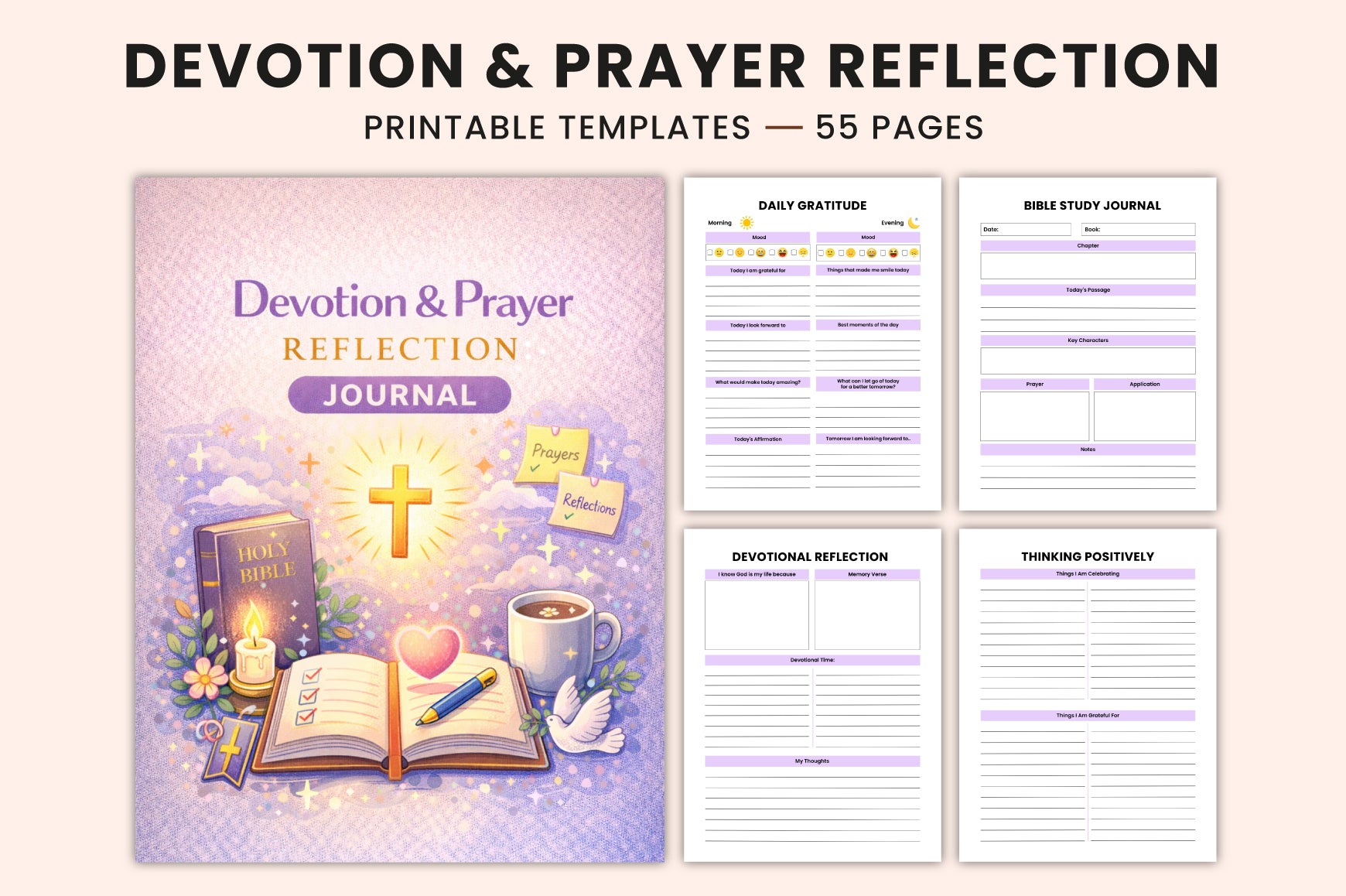 Devotion Prayer Reflection Journal