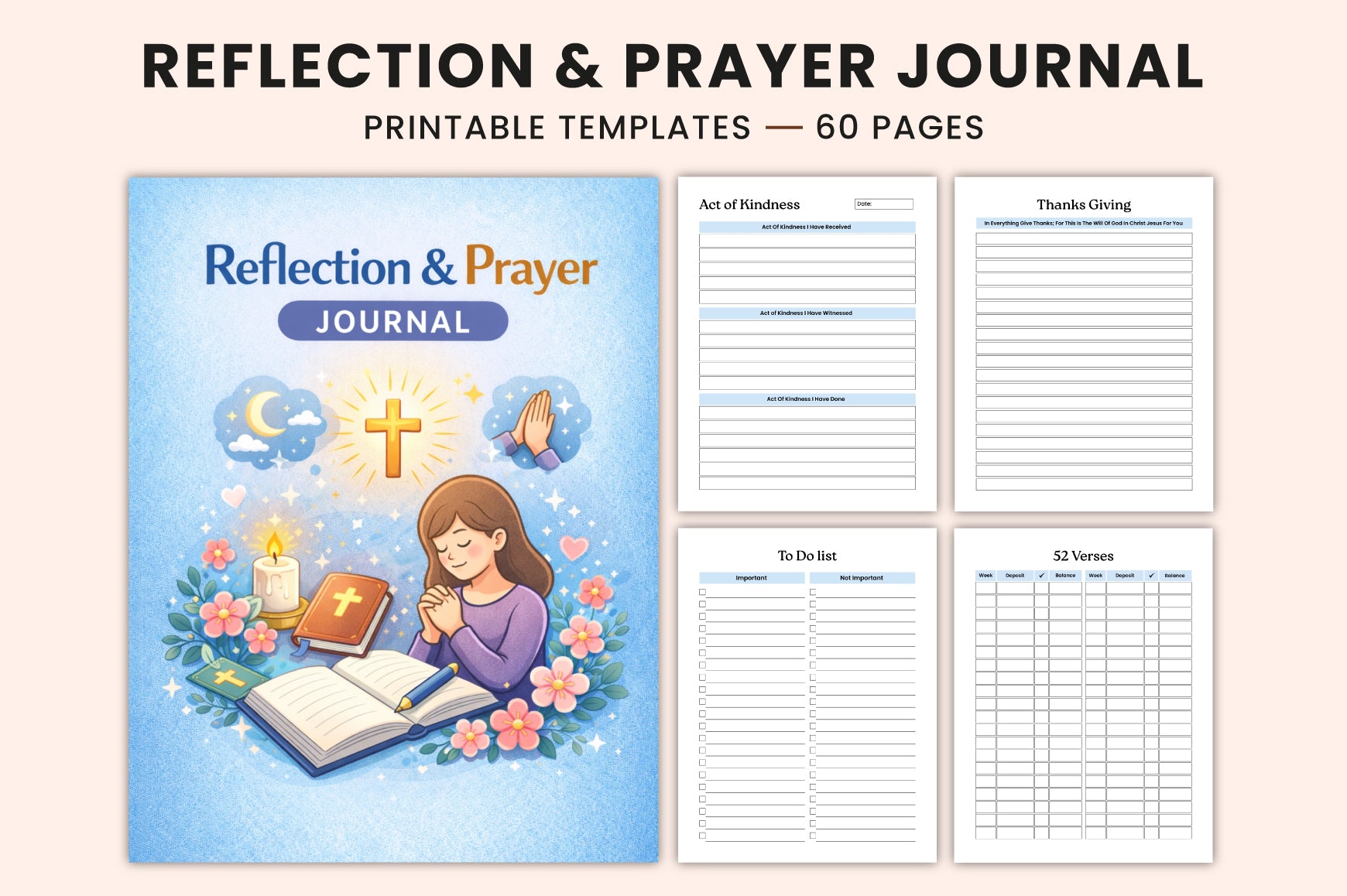 Reflection Prayer Journal