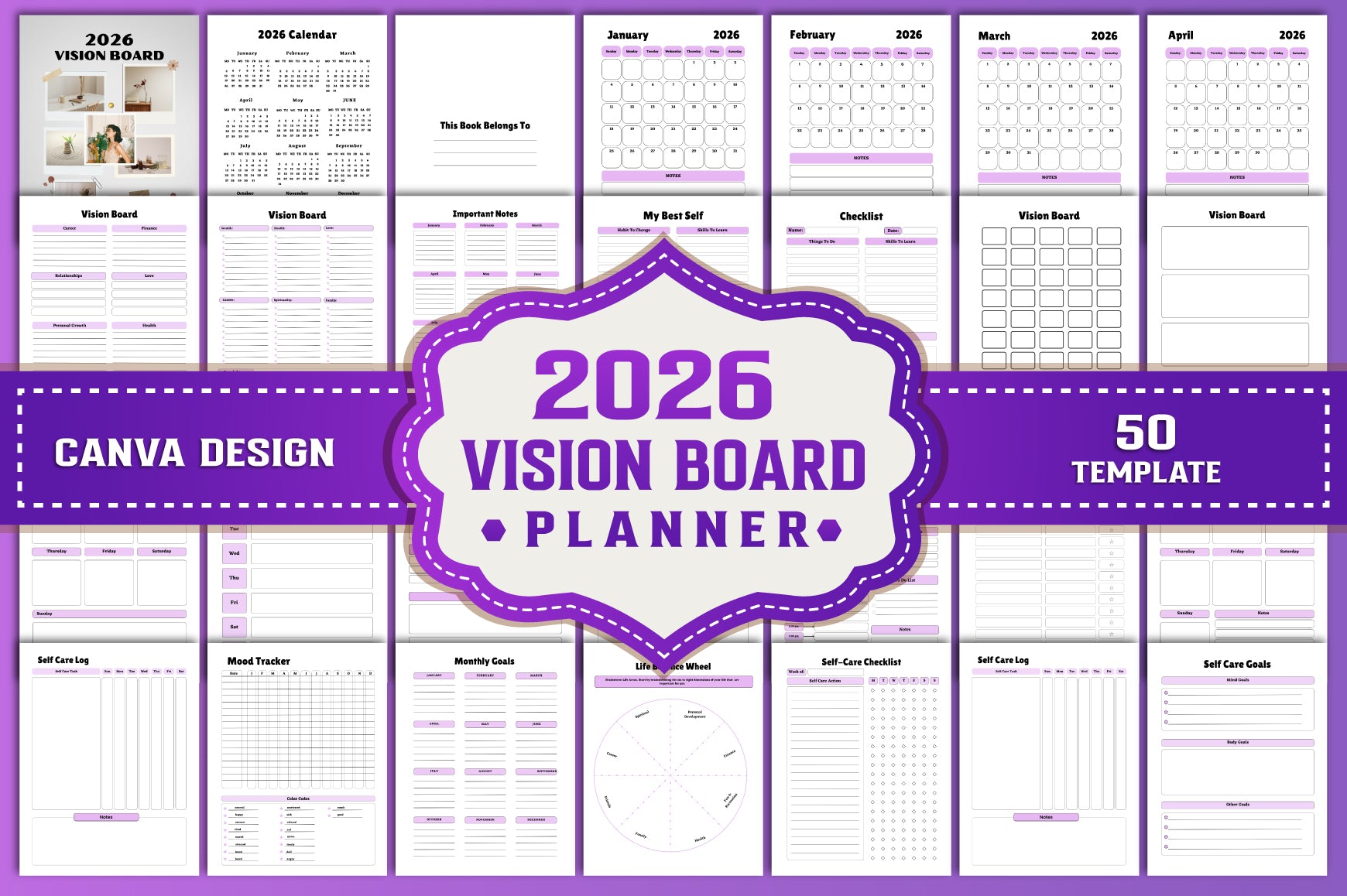 Vision Board Planner