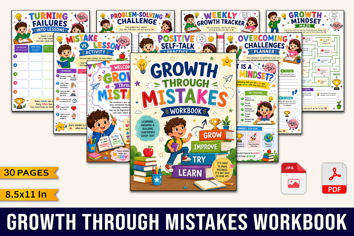 Growth Through Mistakes Workbook