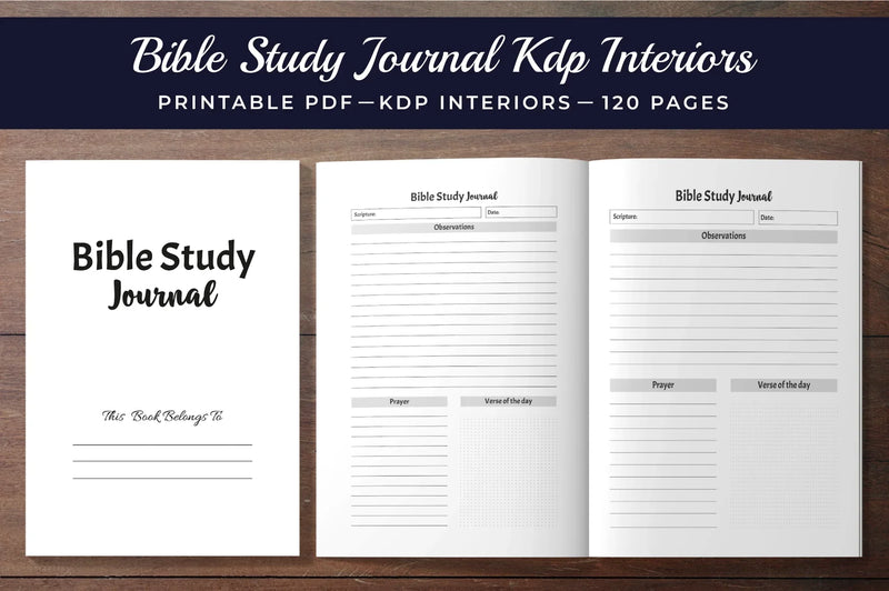 Bible Study Planner - CraftNest - Digital Crafting and Art