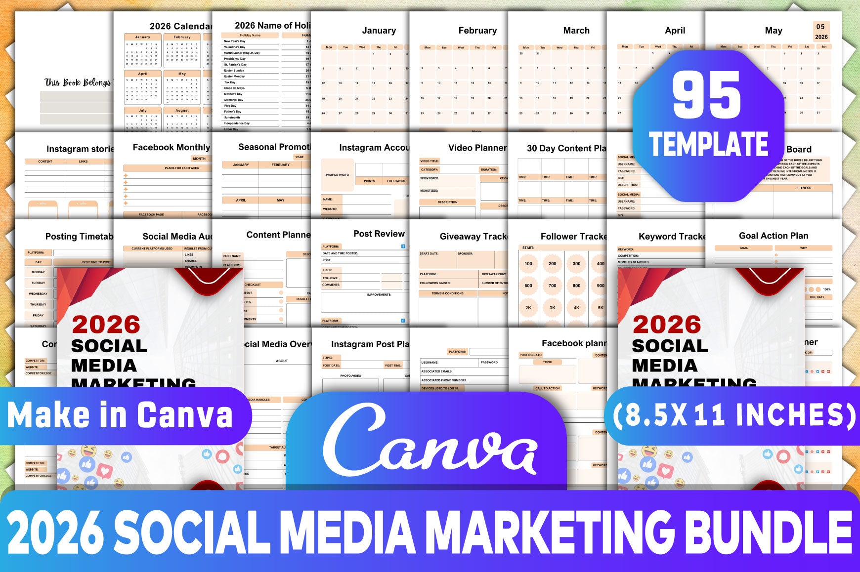 Social Media Marketing Planner