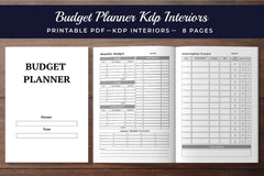 Budget Planner Interiors Bundle - CraftNest - Digital Crafting and Art