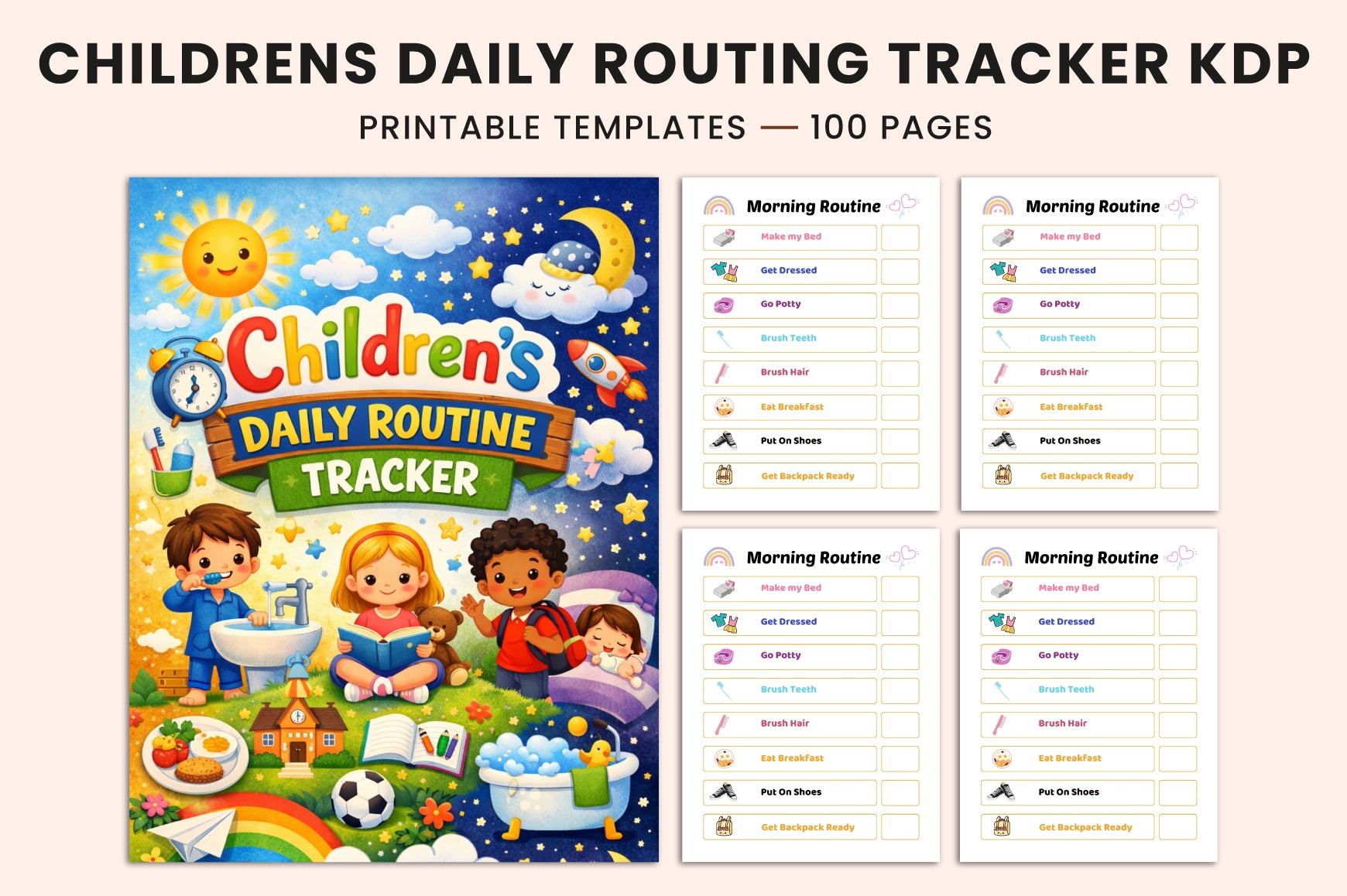 Children's Daily Routine Planner