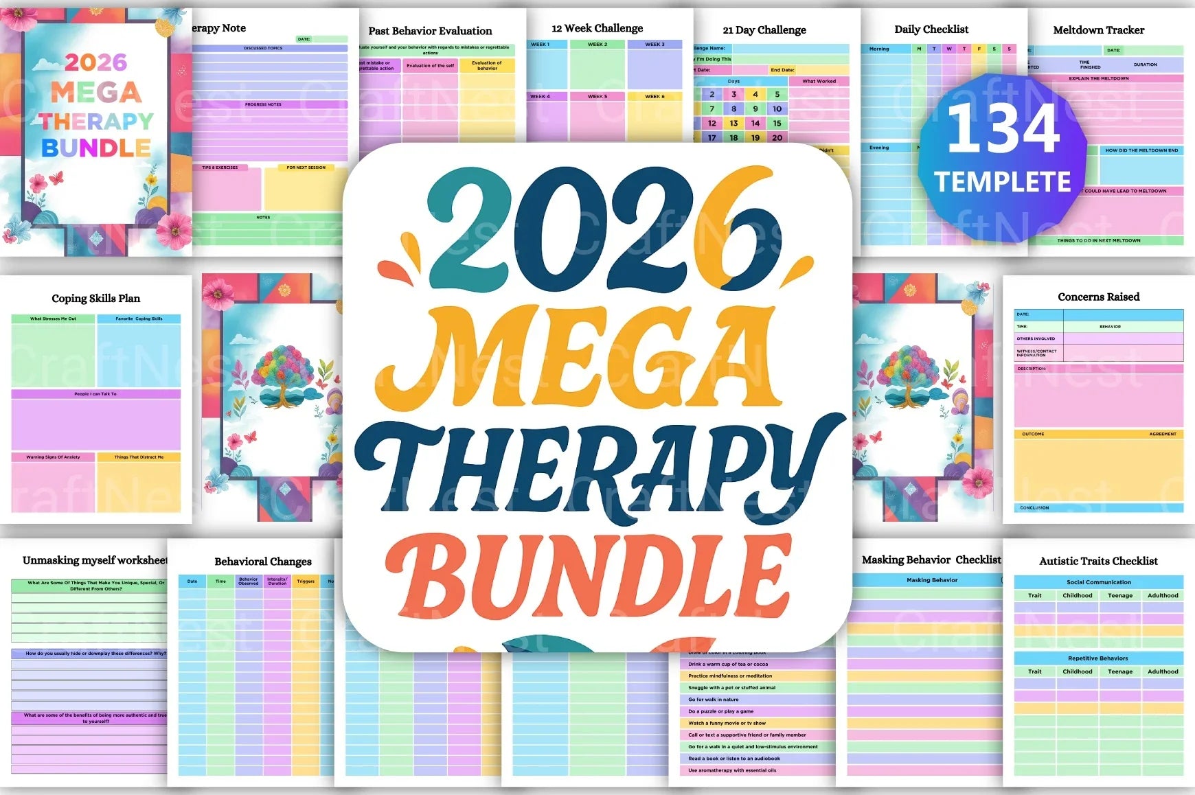 Mega Therapy: Transformative Healing Solutions - CraftNest - Digital Crafting and Art