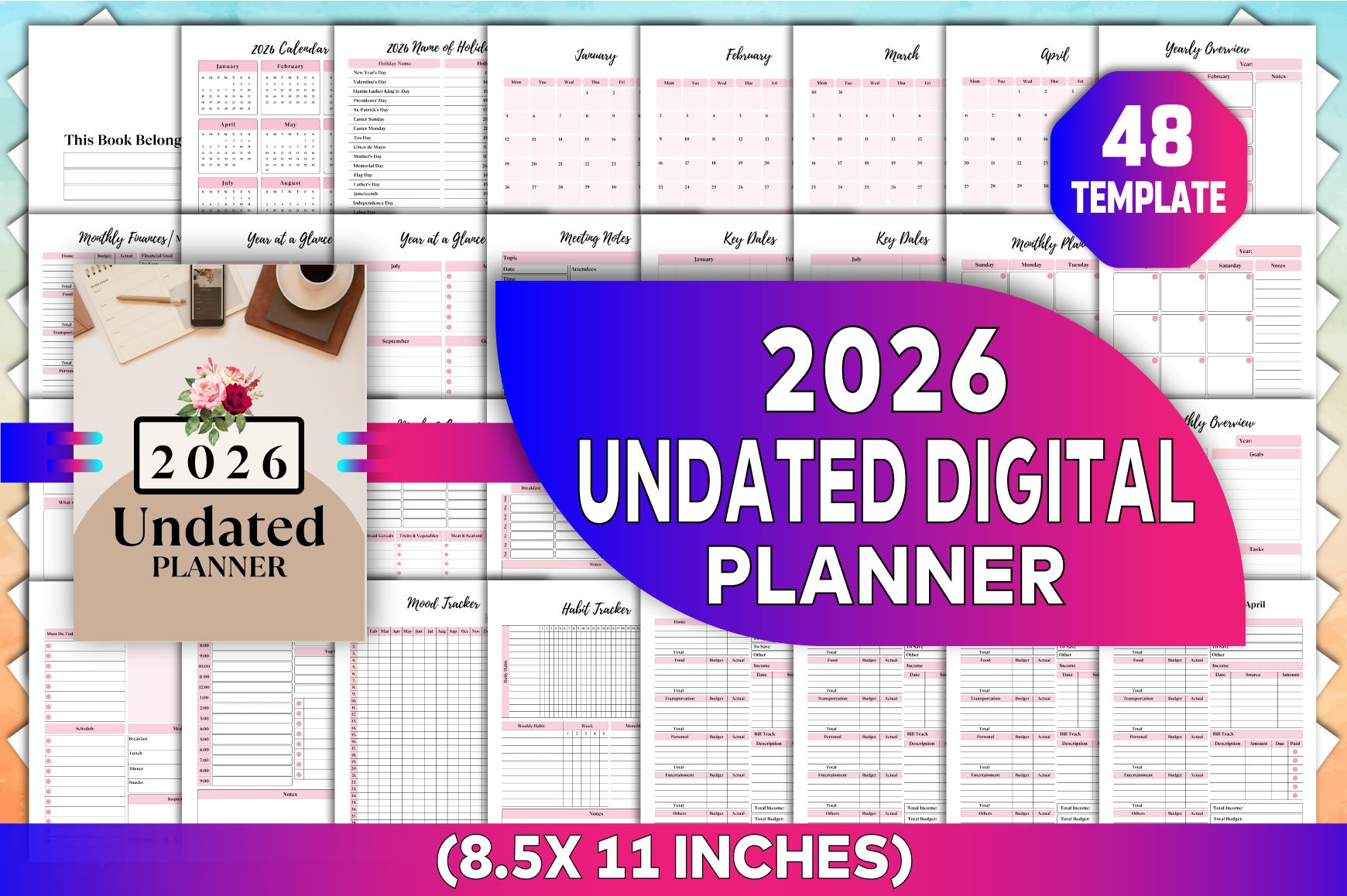 Undated Planner