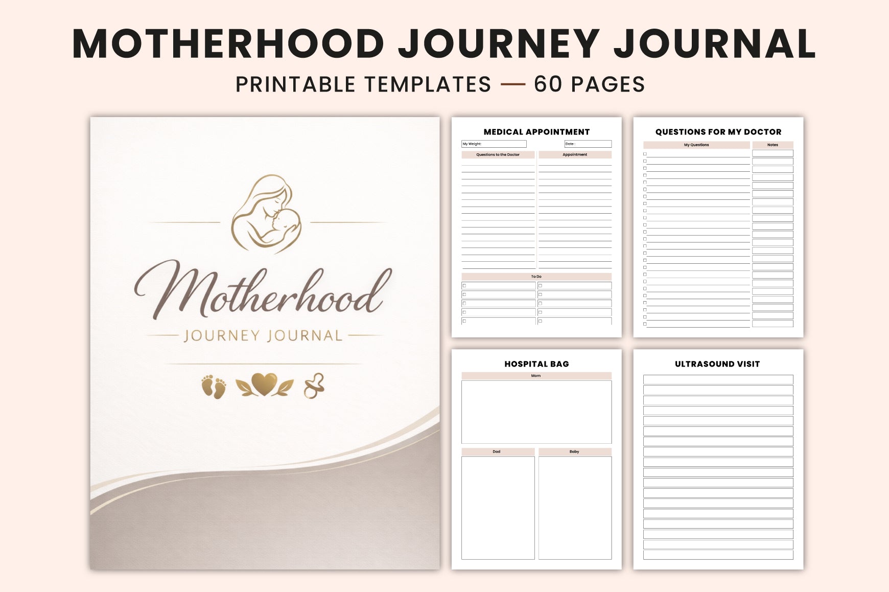 Motherhood Journey Journal