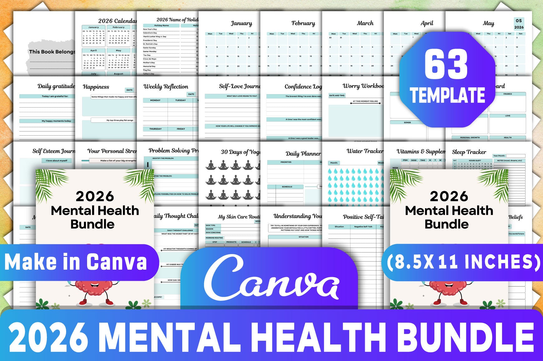 Mental Health Planner for Well-being