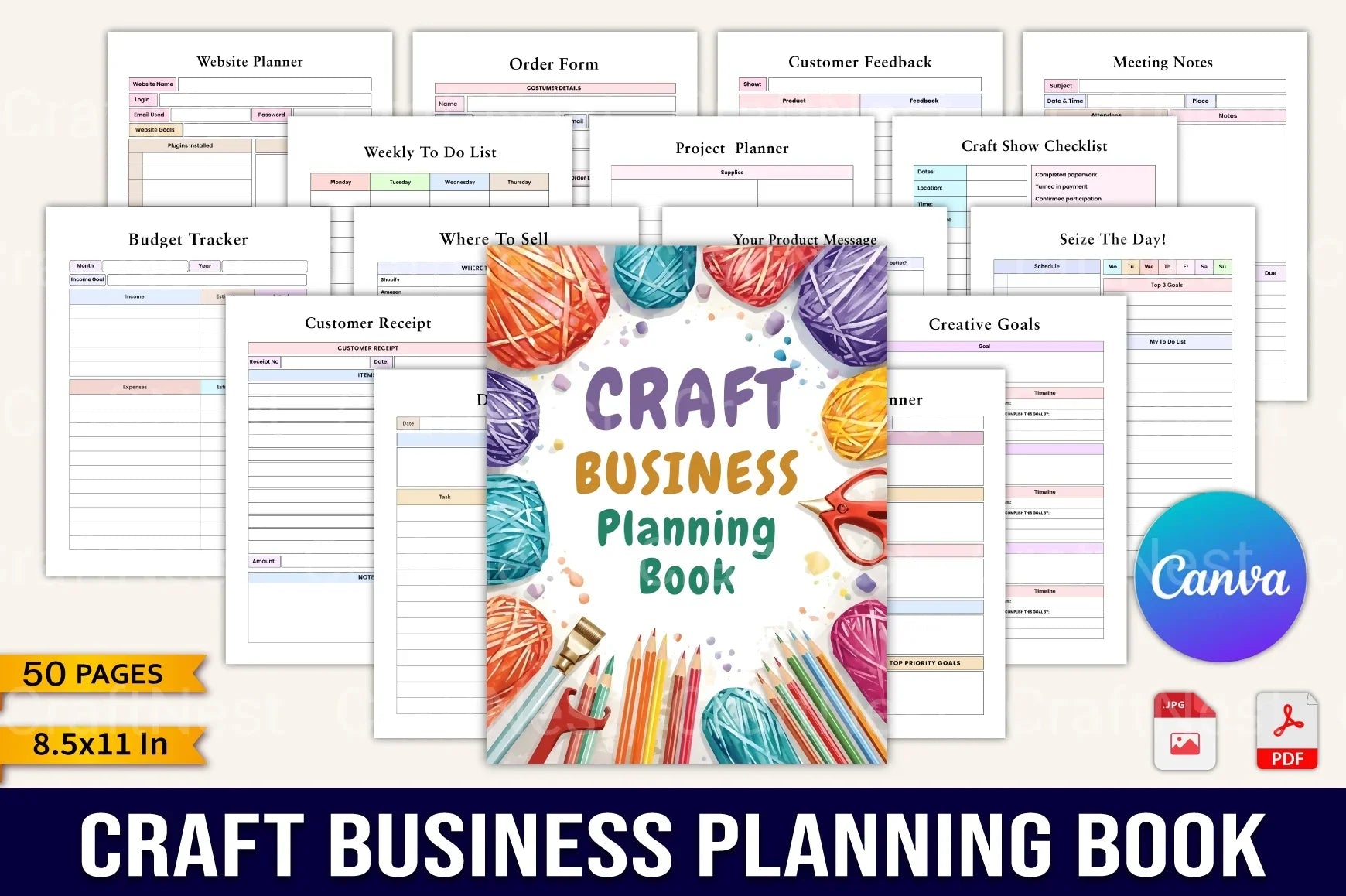 Craft Business Planning Guide - CraftNest - Digital Crafting and Art