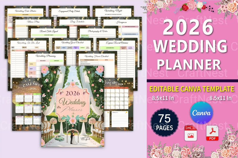 Affordable Wedding Planner Services Starting at $100 - CraftNest - Digital Crafting and Art