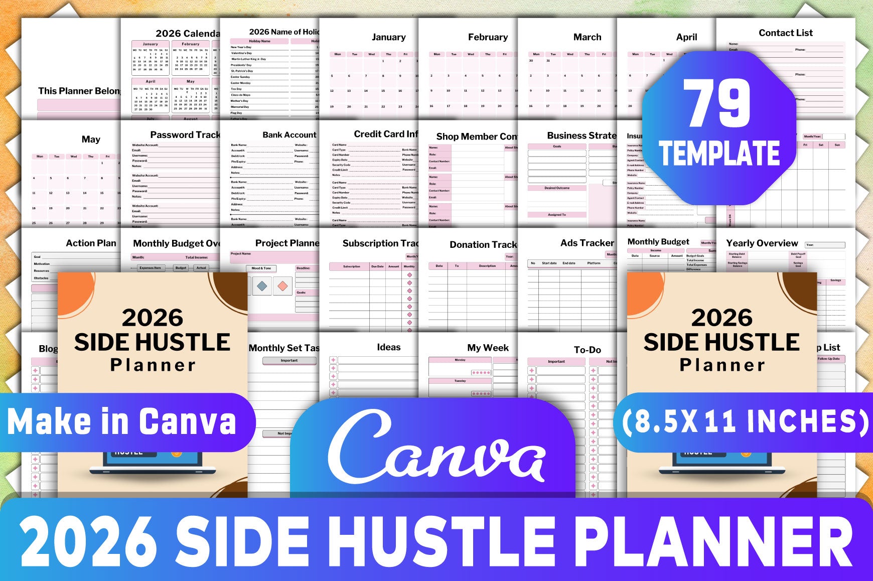 Side Hustle Planner