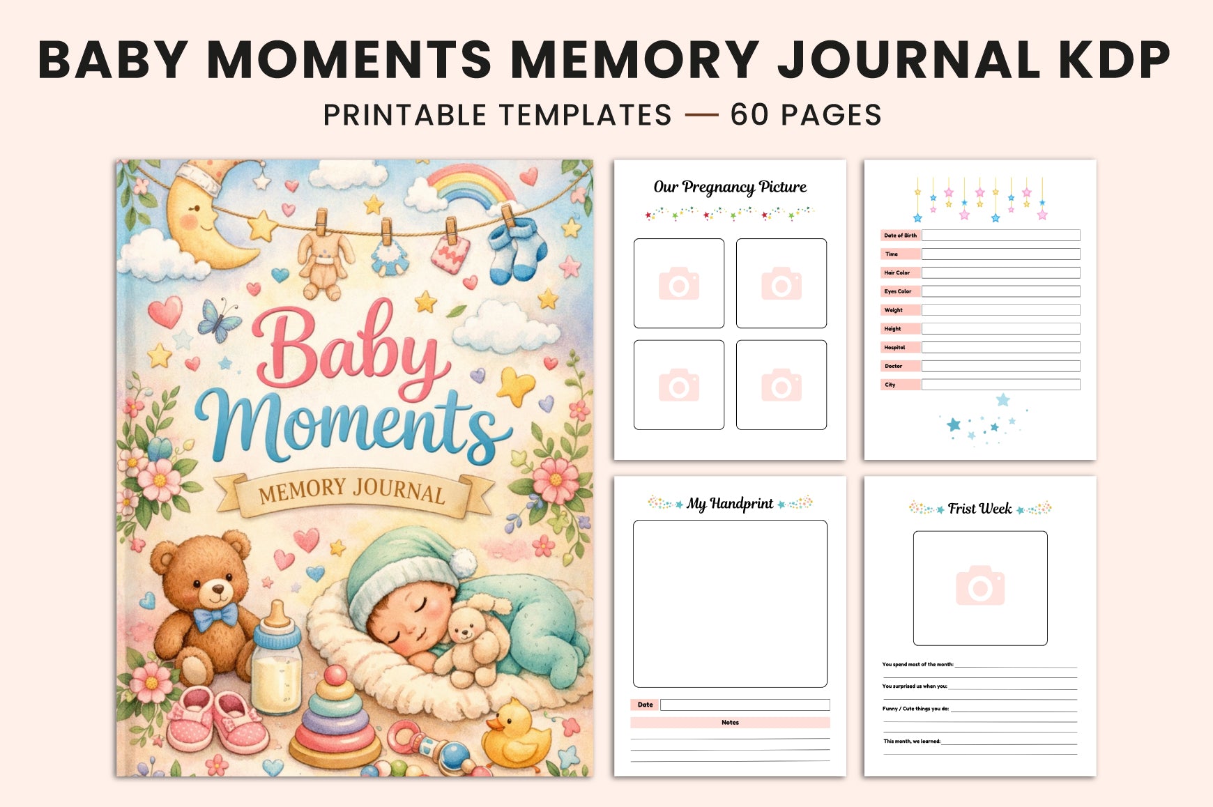 Baby Moments Memory Journal