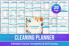 Efficient Cleaning Planner from $100 - CraftNest - Digital Crafting and Art