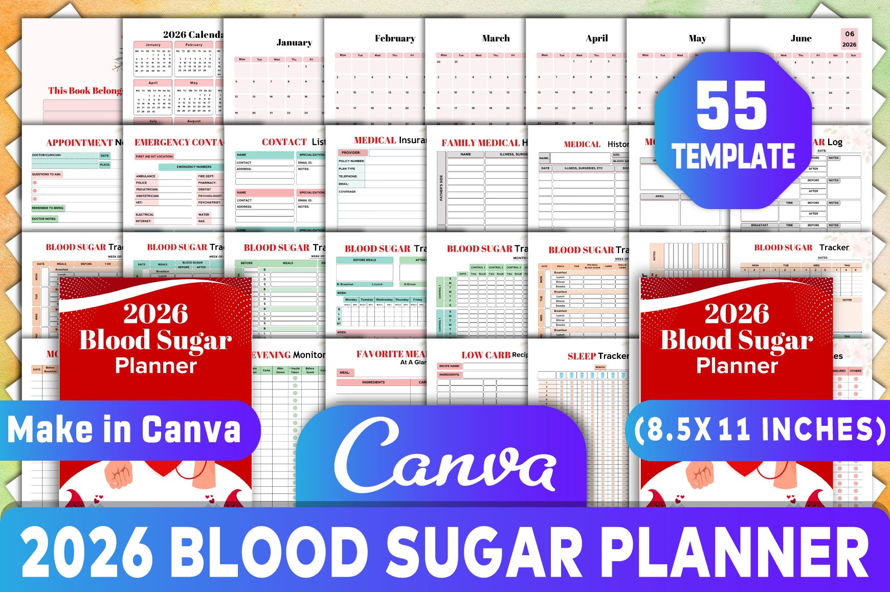 Blood Sugar Planner