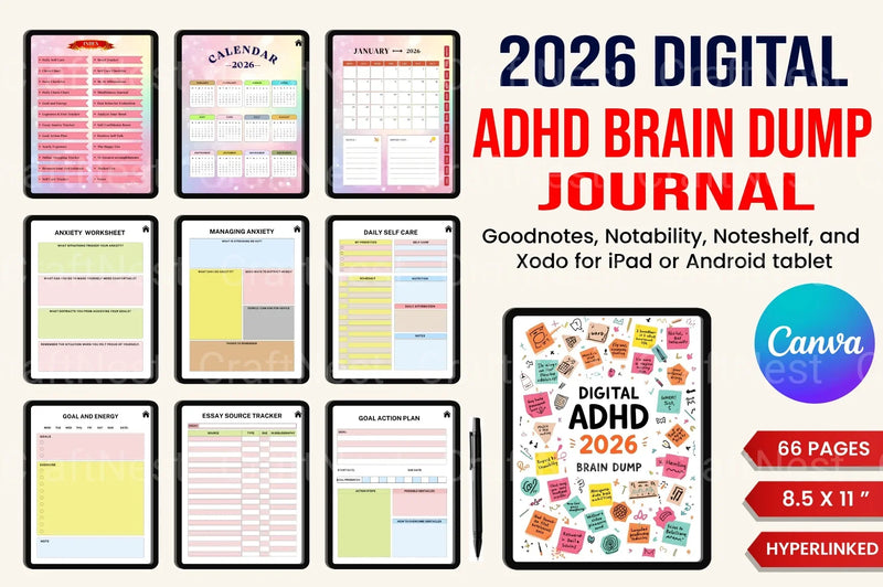 ADHD Brain Dump: Effective Strategies and Tips - CraftNest - Digital Crafting and Art