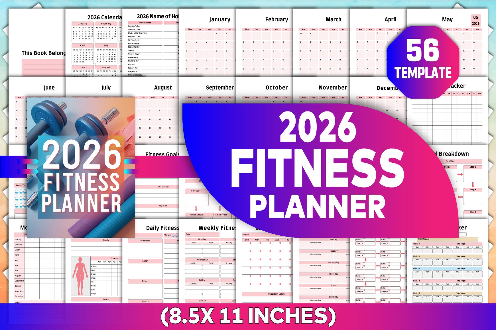 Fitness Planner for Effective Workout Tracking