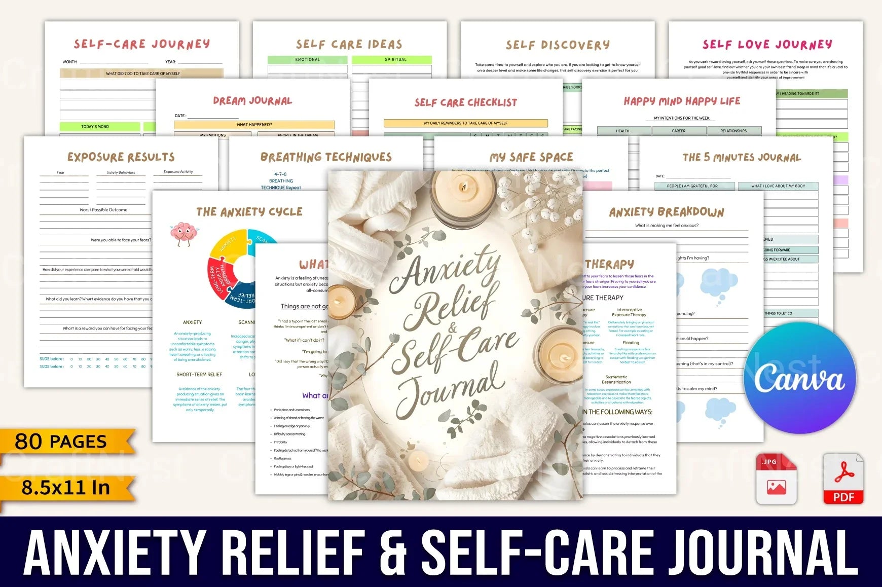 Anxiety Relief Self Care Techniques - CraftNest - Digital Crafting and Art