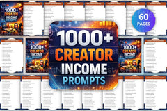 Creator Income Prompts for Boosting Earnings - CraftNest - Digital Crafting and Art
