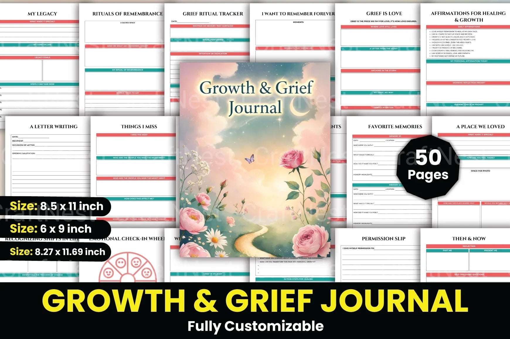 Growth Grief: Navigating Change and Loss - CraftNest - Digital Crafting and Art
