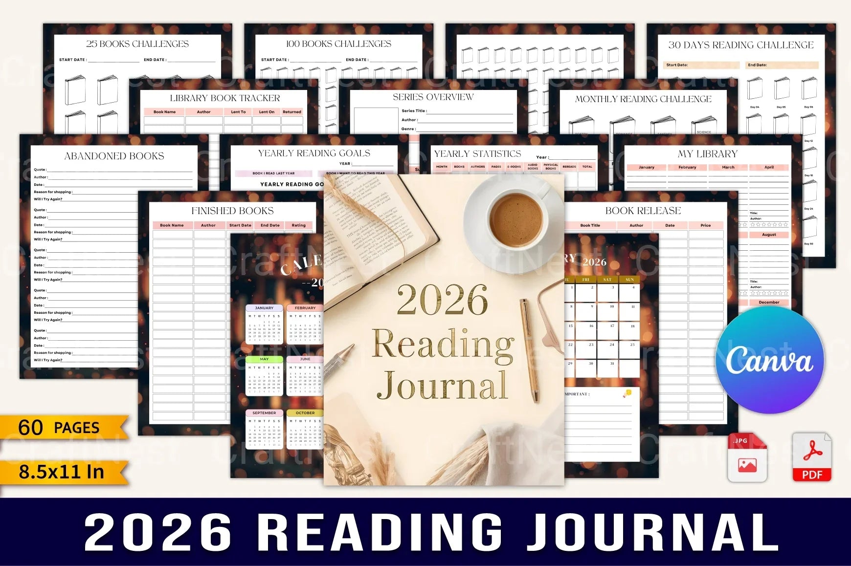 Reading From 100: A Journey Through Literature - CraftNest - Digital Crafting and Art