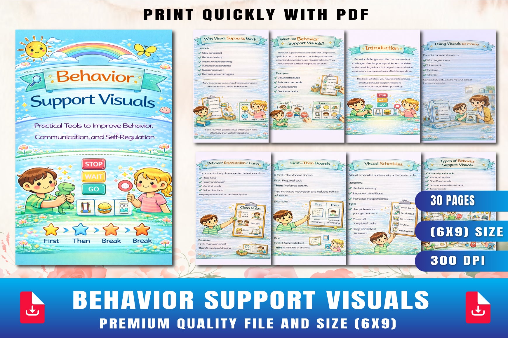 Behavior Support Visuals Planner