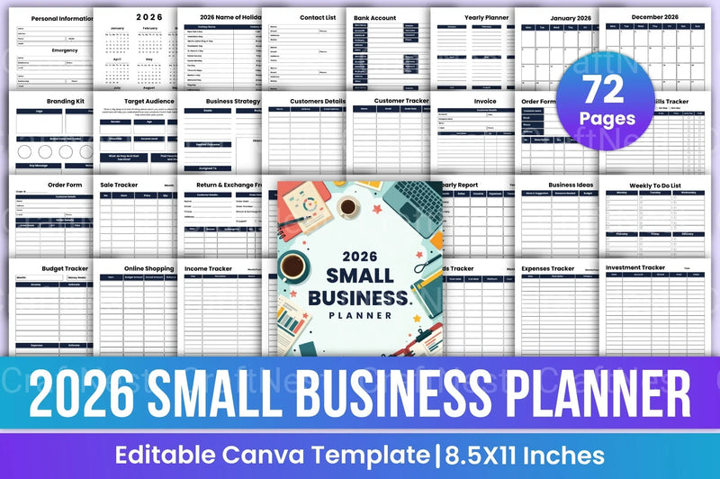 Small Business Planner 2023 - CraftNest - Digital Crafting and Art
