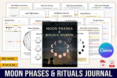 Moon Phases Rituals Guide - CraftNest - Digital Crafting and Art