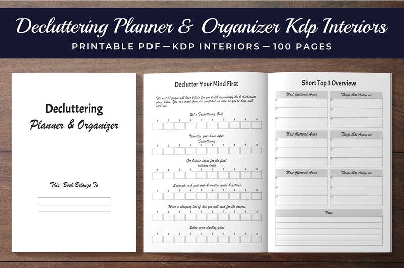 Decluttering Planner Organizer Bundle - CraftNest - Digital Crafting and Art