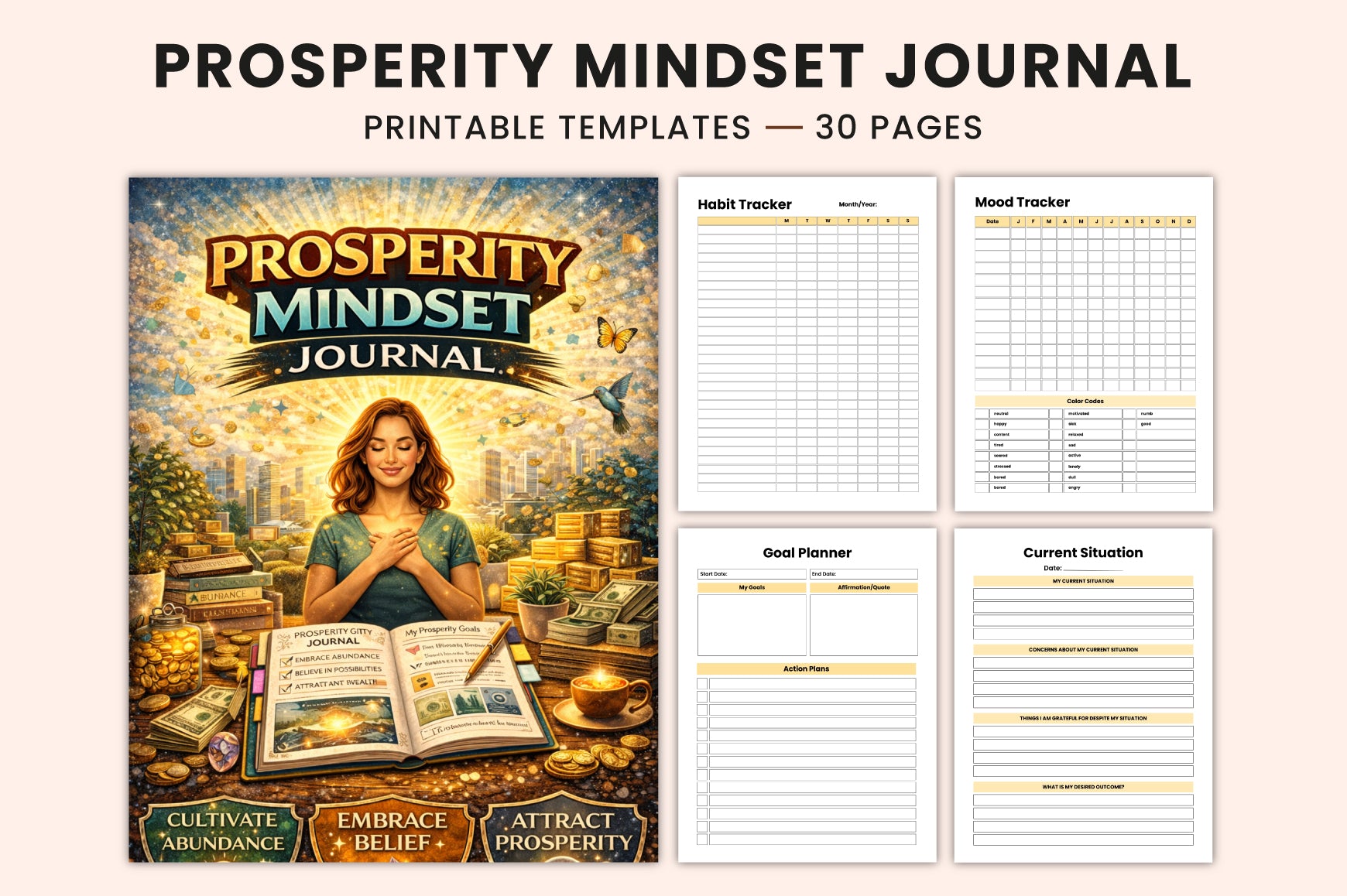 Prosperity Mindset Journal