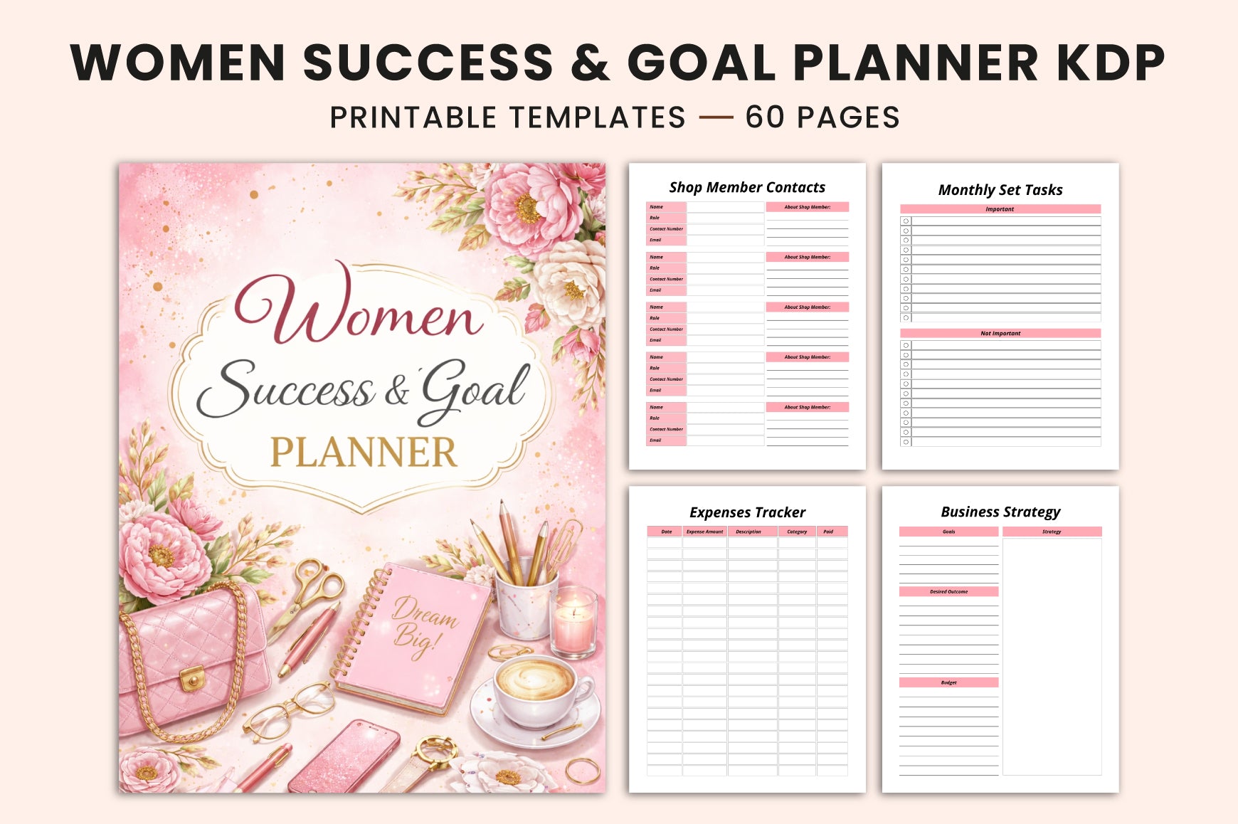 Women's Success Goal Planner