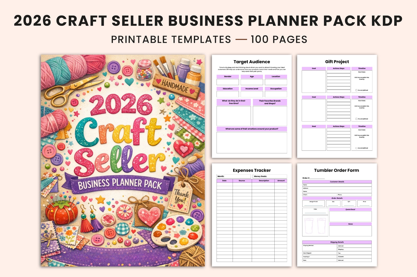 Craft Seller Business Planner
