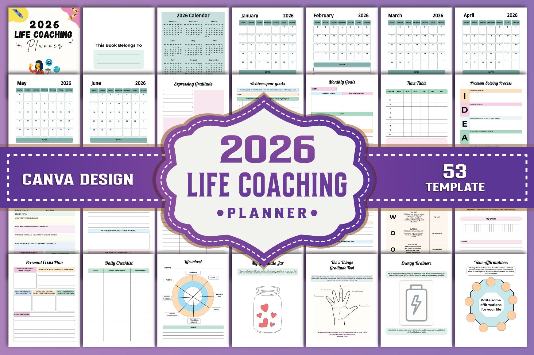 Life Coaching Planner