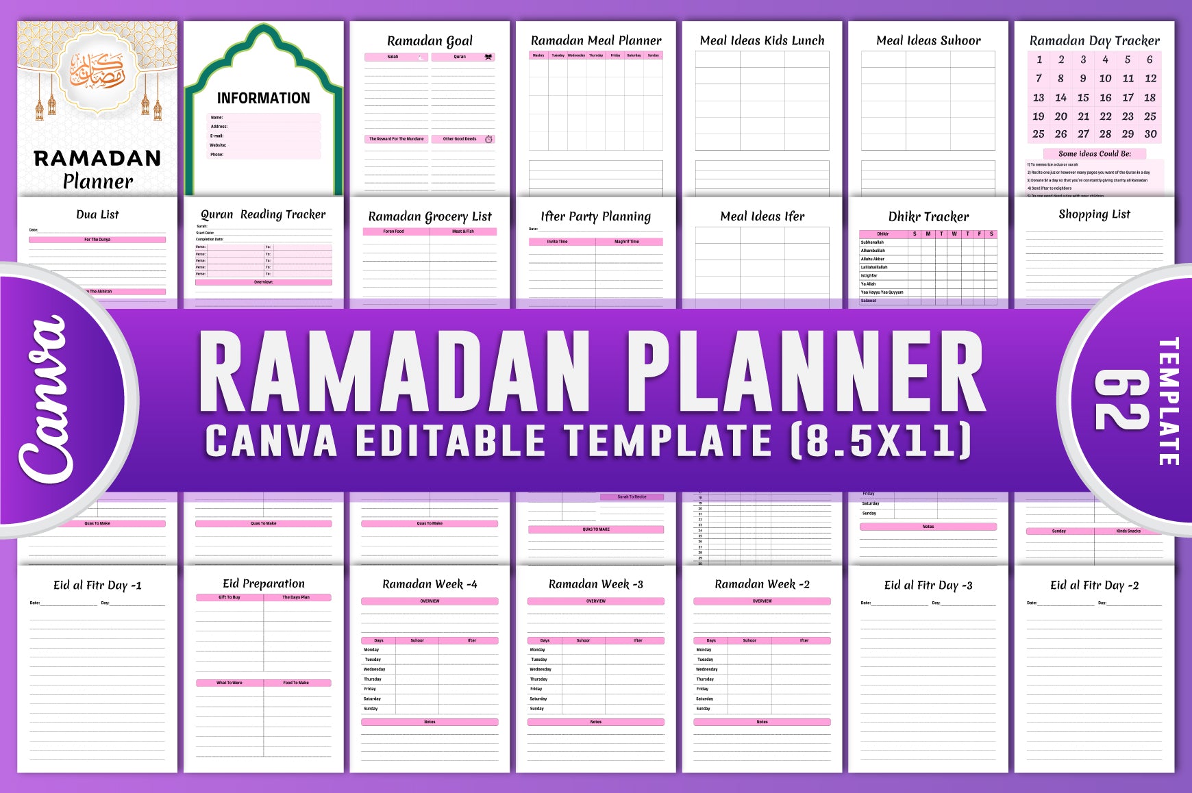 Ramadan Planner