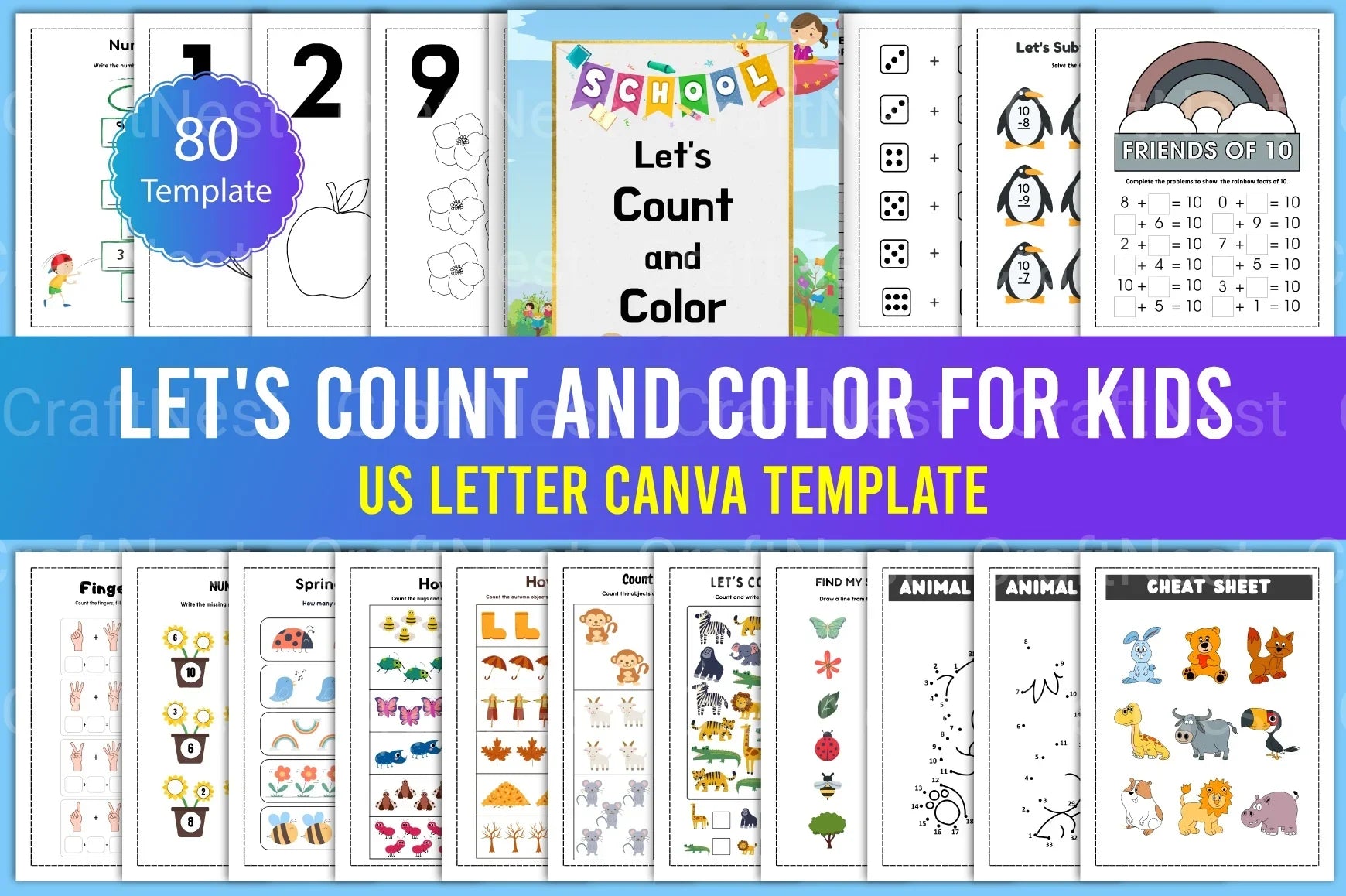 Programme Activity Count Count and Color Activity for Kids