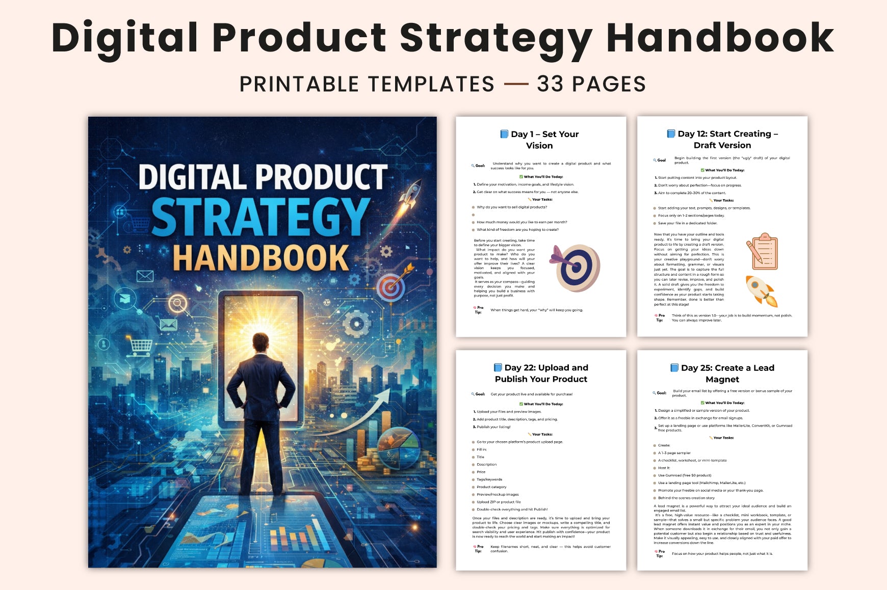 Product Strategy Handbook Planner