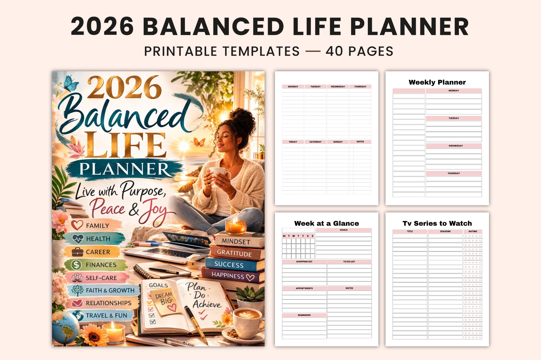 Balanced Life Planner for Optimal Organization