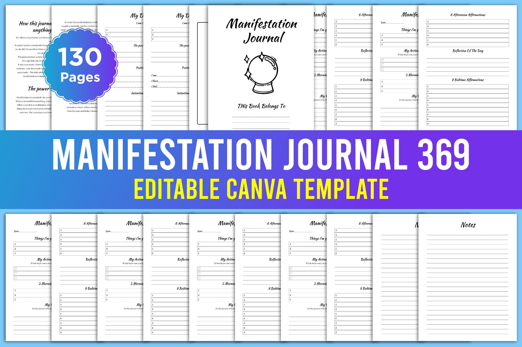 Manifestation 369 Journal