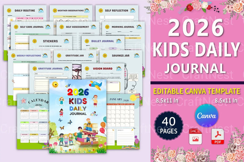 Kids Daily Activities - CraftNest - Digital Crafting and Art
