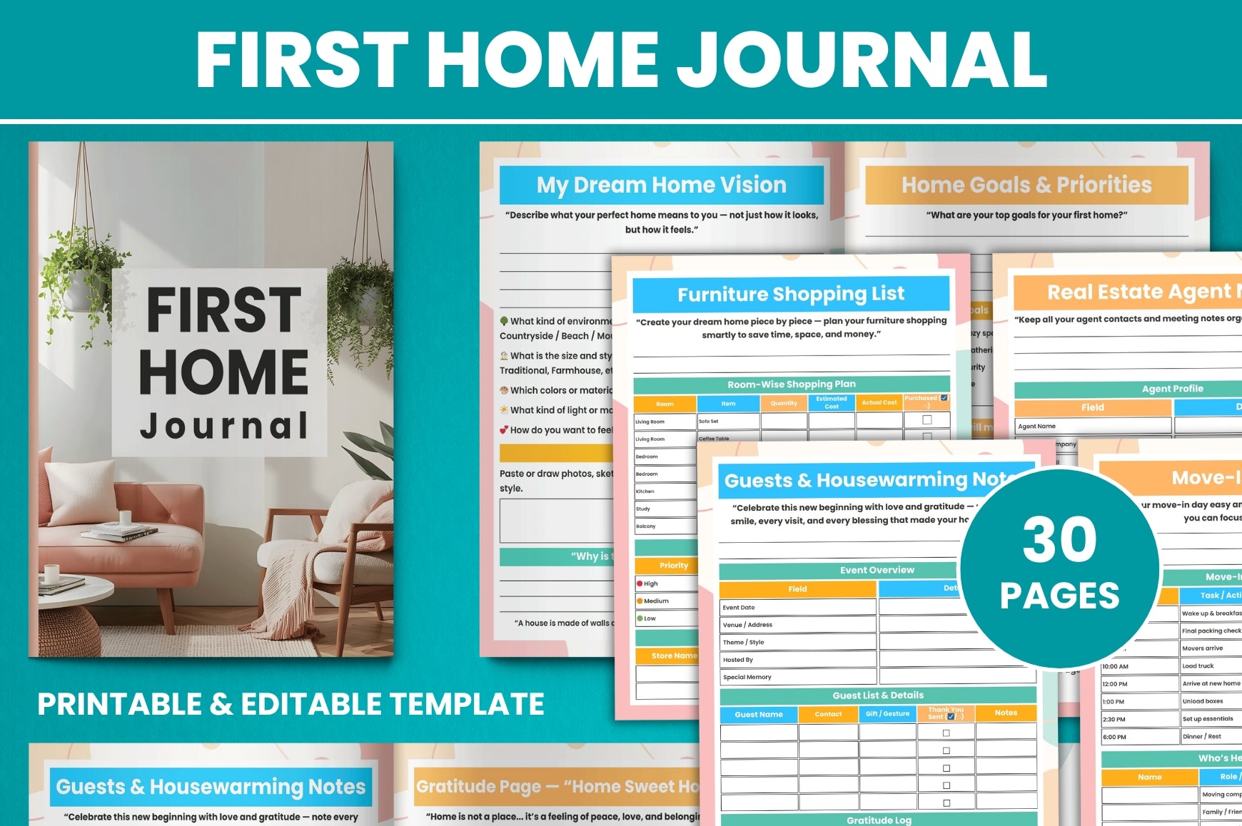 First Home Journal