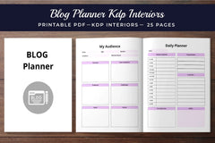 Blog Planner  Bundle - CraftNest - Digital Crafting and Art