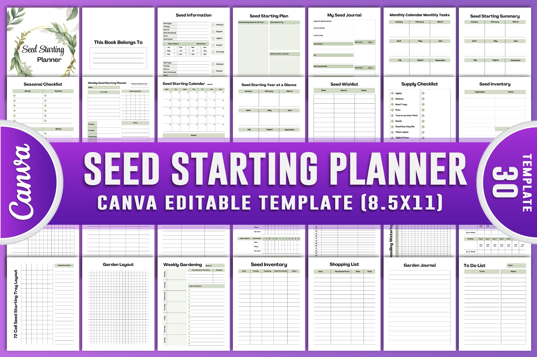 Seed Starting Planner Guide